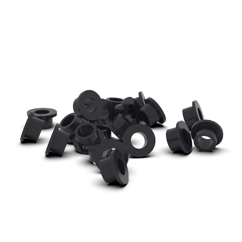 Polyamide GF60 (PA66 GF60) Custom Manufactured Flanged Bushings