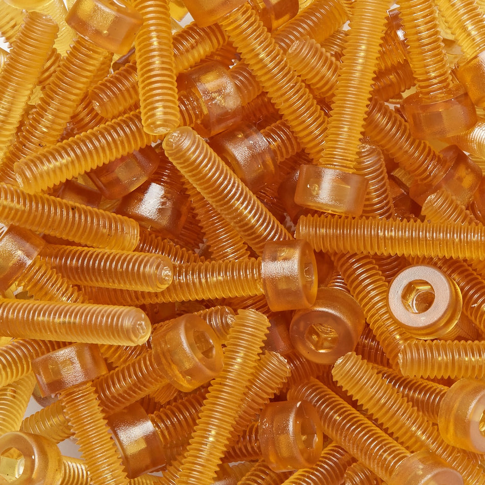 PEI Ultem Torx-Hexalobular skruv med cylindriskt huvud och insexkant