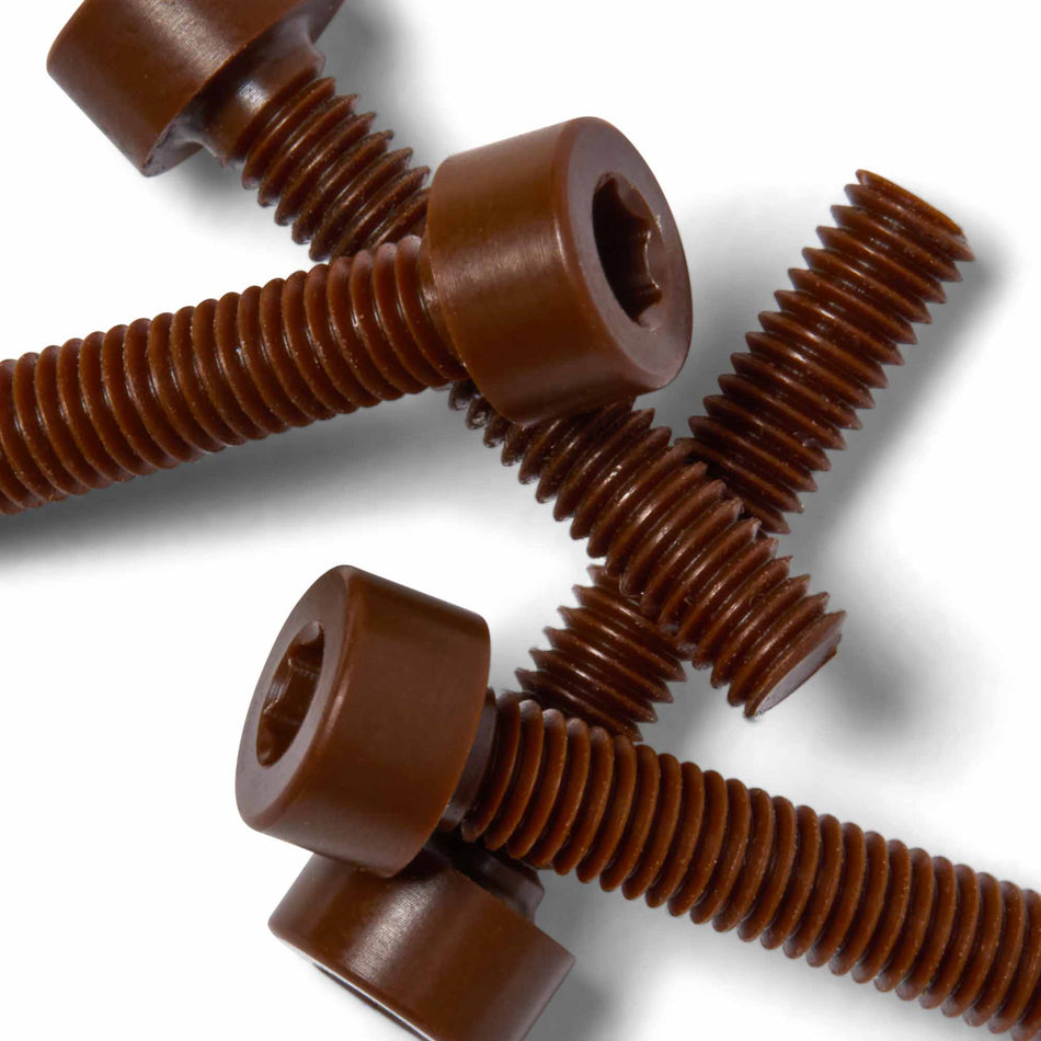 Polyimid Vespel Sexkantsskruv med cylindriskt huvud