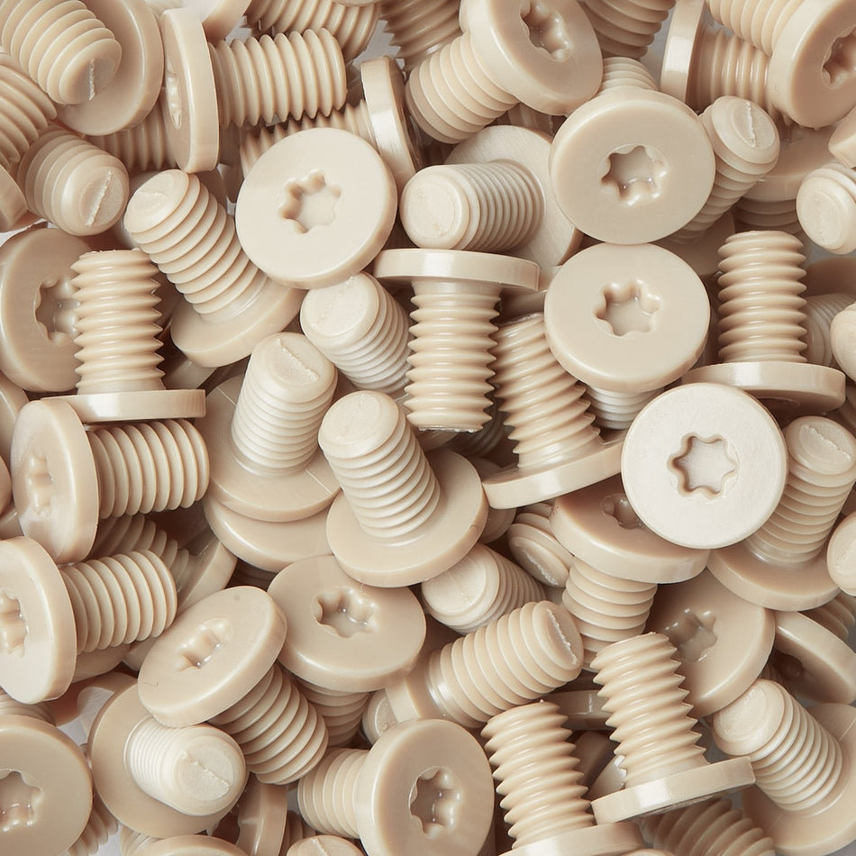 PPS Torx-Hexalobular Ultra Low Insexskruv med cylindriskt huvud