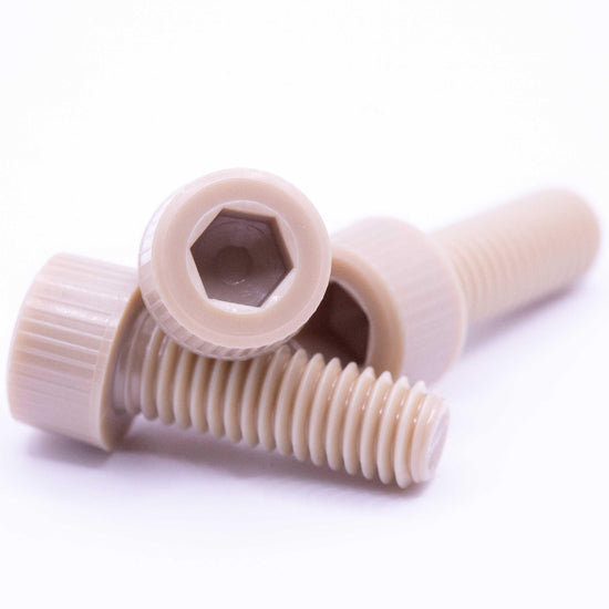 Custom Manufactured Fastener - High Performance Polymer-Plastic Fastener Components